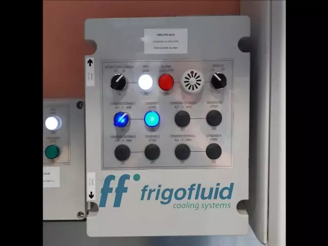 Industrial Chiller Control Panel